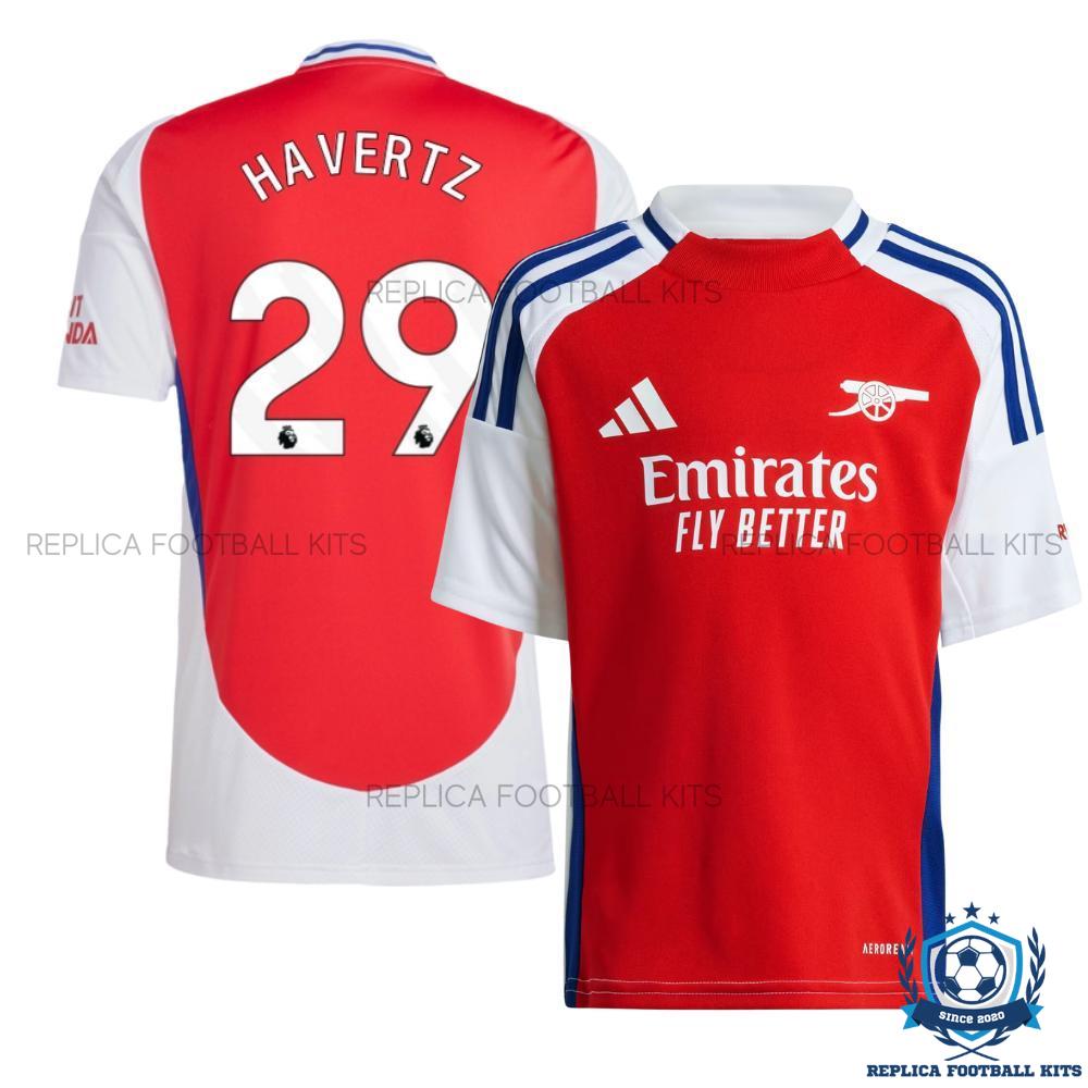 Arsenal Home Men Replica Football Shirt 2024-25 HAVERTZ 29 Printed