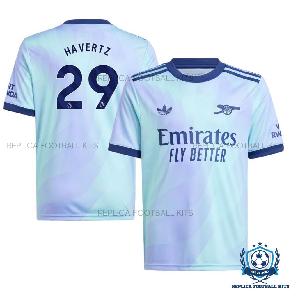 Arsenal Third Men Replica Football Shirt 2024-25 HAVERTZ 29 Printed