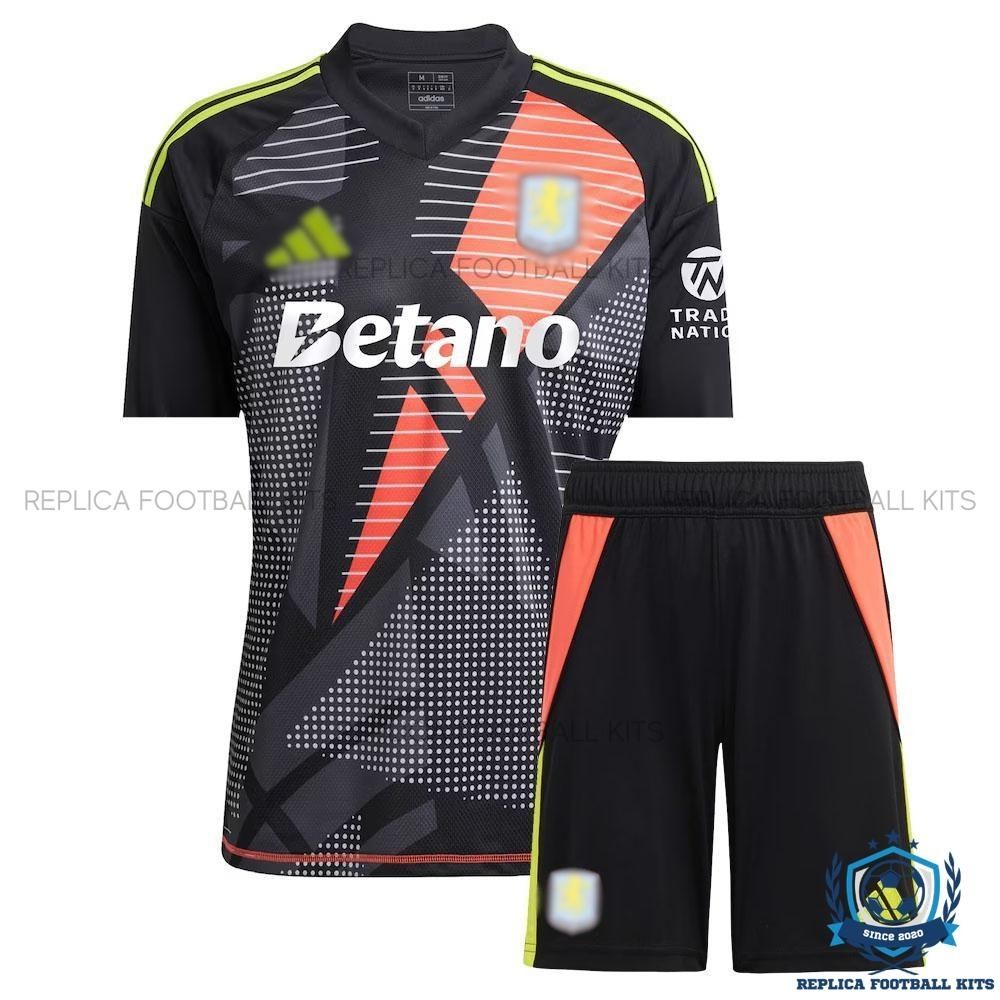 Aston Villa Black Goalkeeper Kit Aston Villa FC Away Jersey 10 11