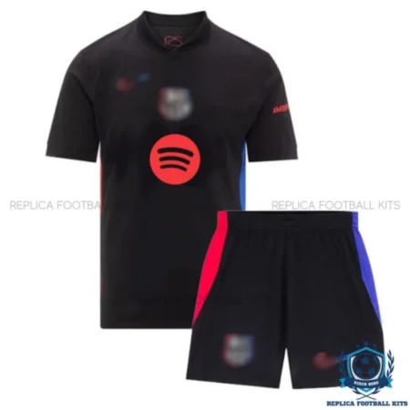 Barcelona Away Kids Replica Football Kit 2024-25