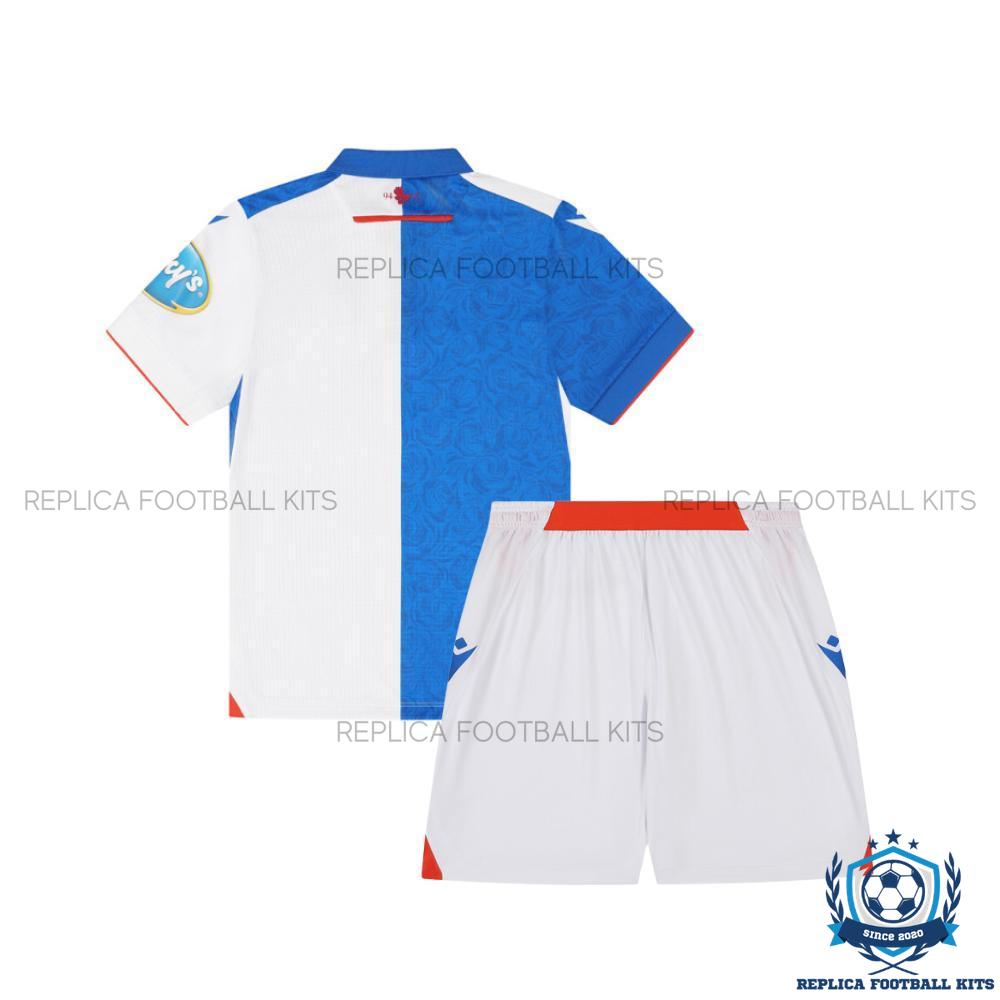 Blackburn Rovers Home Kids Replica Football Kit 2024-25 - Back View