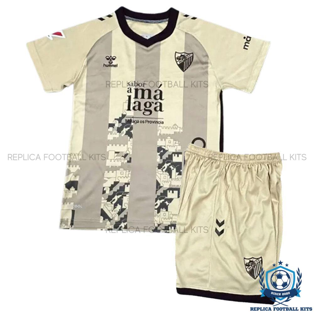 Malaga Third Kids Replica Football Kit 2024/25 Front View