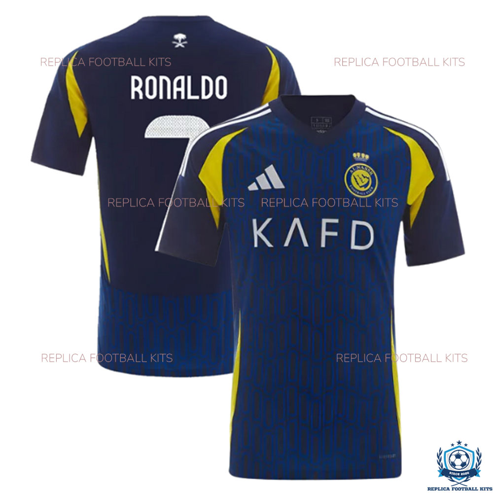 Al Nassr Away Men Replica Shirts 24/25 RONALDO 7