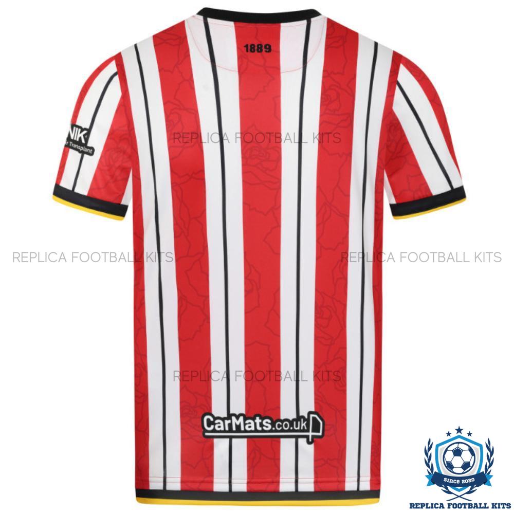 Sheffield United Home Men Replica Football Shirt 24/25