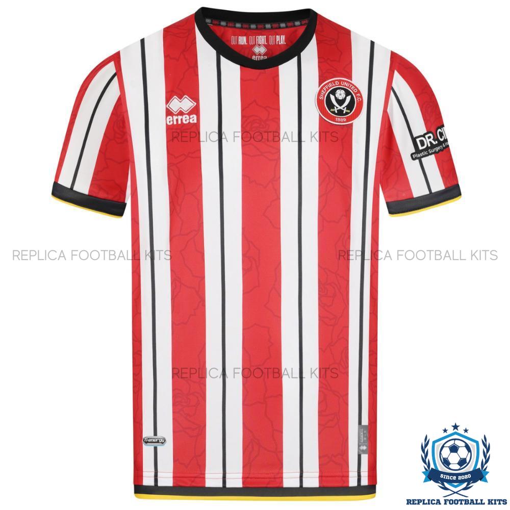 Sheffield United Home Men Replica Football Shirt 24/25