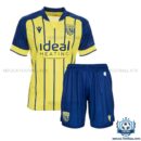 West Bromwich Away Kids Replica Football Kits 24/25 - Front View