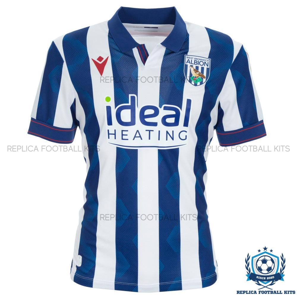 West Bromwich Home Men Replica Football Shirt 24/25