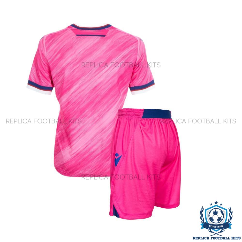 West Bromwich Third Kids Replica Football Kit 24/25 - Back View
