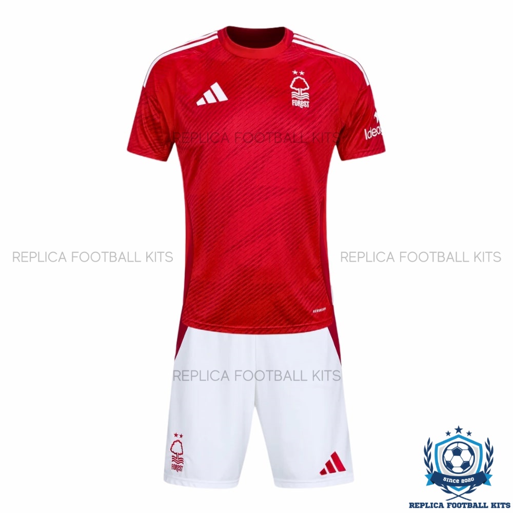 Nottingham Forest Home Kid Replica Kit 24/25 - Front View