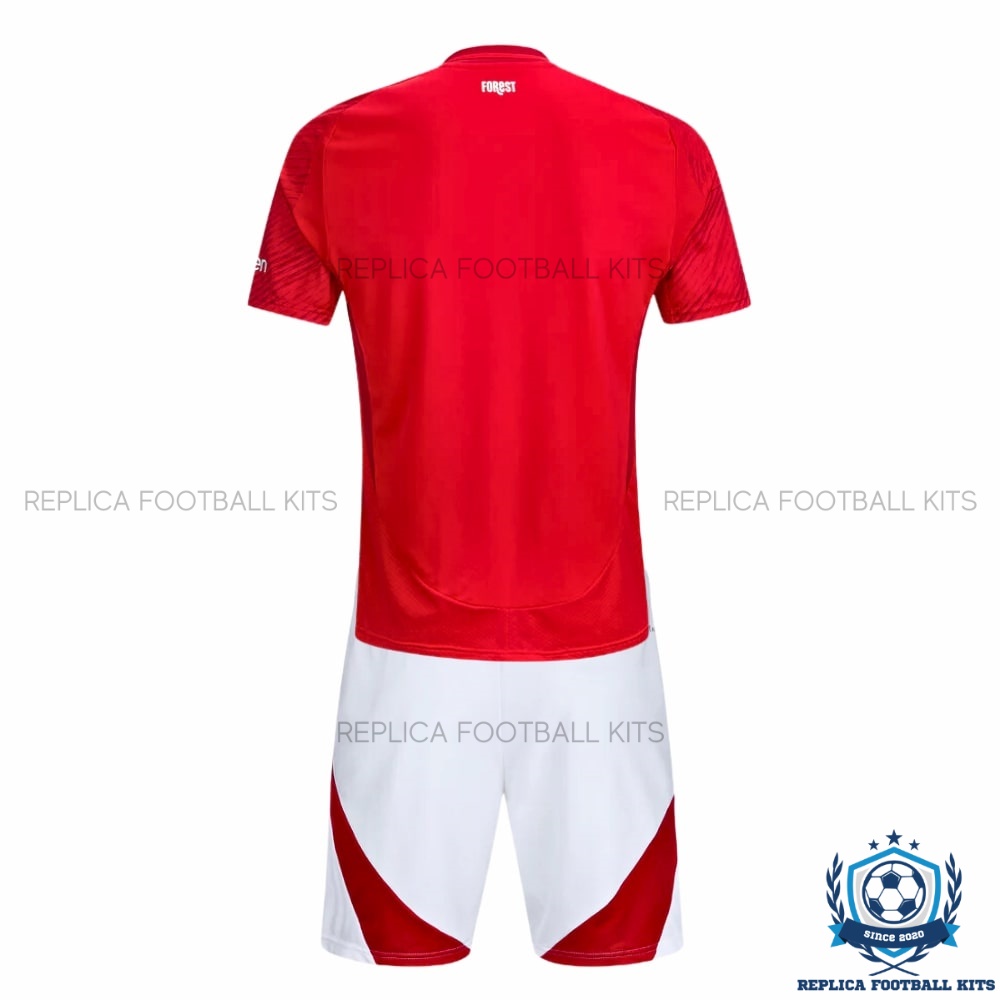 Nottingham Forest Home Kid Replica Kit 24/25 - Back View