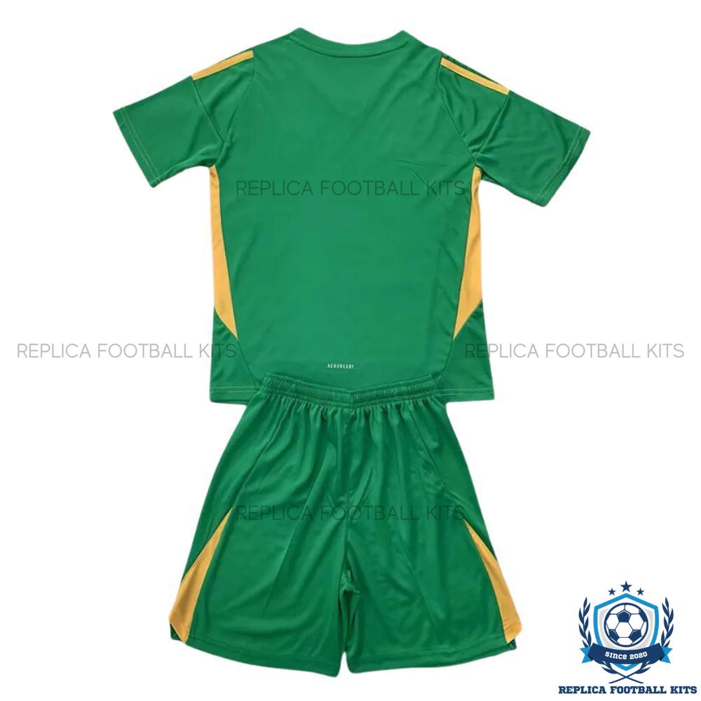 Argentina Green Goalkeeper Kid Replica Football Kit 2024-25