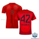 Bayern Munich Home Men Replica Football Shirt 2024-25 MUSIALA 42 Printed - Overview