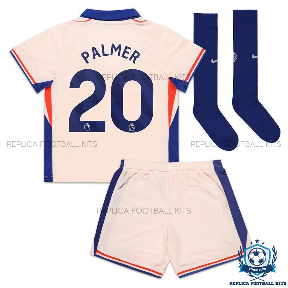 Chelsea Away Kid Replica Football Kit 2024-25 PALMER 20 Printed