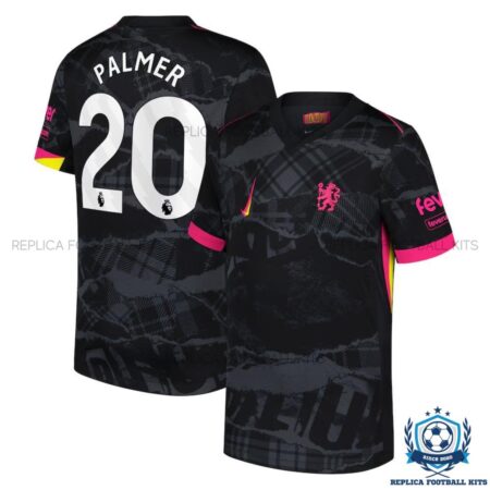 Chelsea Third Men Replica Football Shirt 2024-25 PALMER 20 Printed