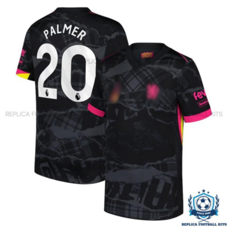 Chelsea Third Men Replica Football Shirt 2024-25 PALMER 20 Printed - Overview