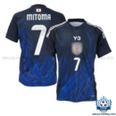 Japan Home Y-3 Replica Football Shirt 2024/25 MITOMA 7 Printed - Overview