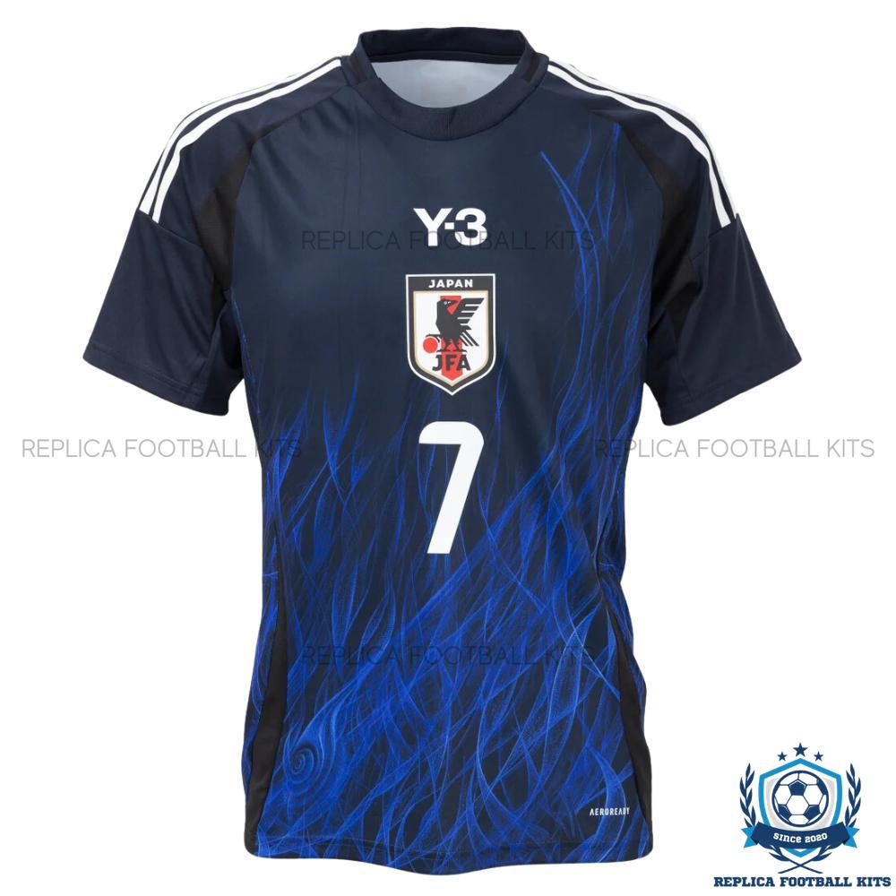 Japan Home Y-3 Replica Football Shirt 2024/25 MITOMA 7 Printed