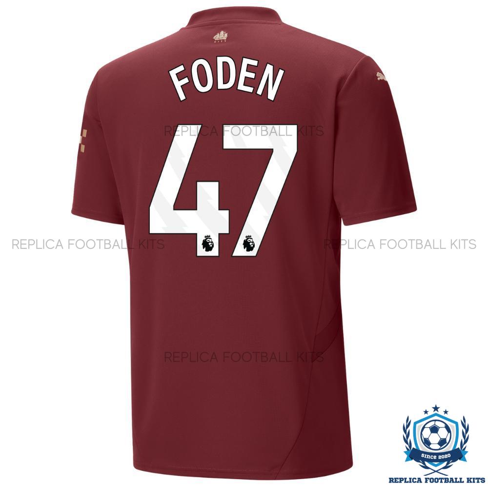 Manchester City FODEN 47 Third Men Replica Football Shirt 2024-25