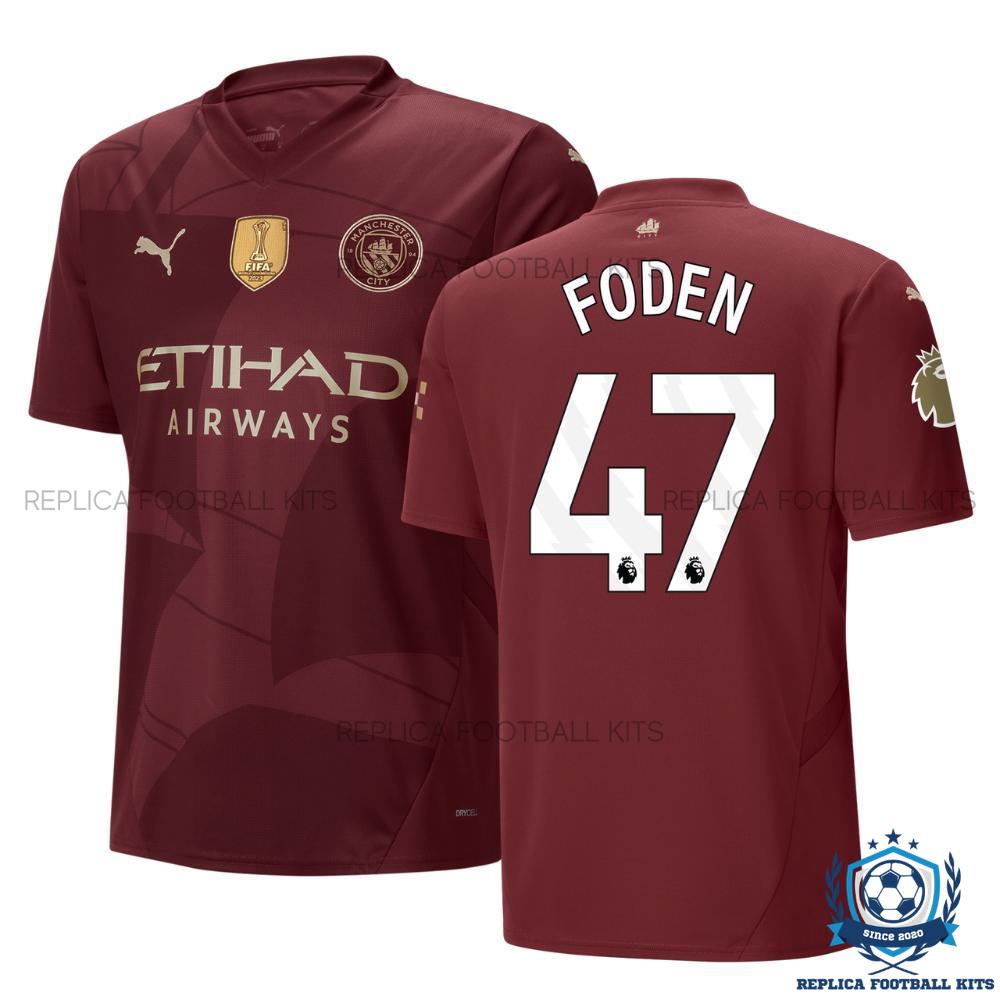 Manchester City FODEN 47 Third Men Replica Football Shirt 2024-25