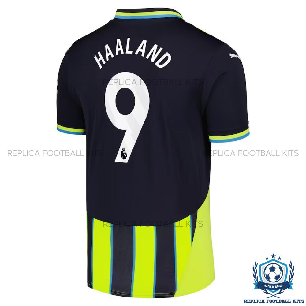 Manchester City HAALAND 9 Away Men Replica Football Shirt 2024-25