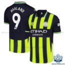 Manchester City HAALAND 9 Away Men Replica Football Shirt 2024-25 - Front View