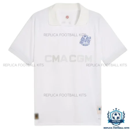 Olympique Marseille 125th Anniversary Edition Men Replica Shirt 24-25 - front view