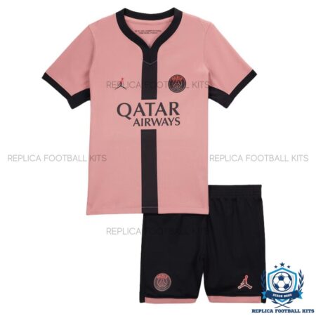 Paris Saint Germain Third Kids Replica Football Kit 2024-25