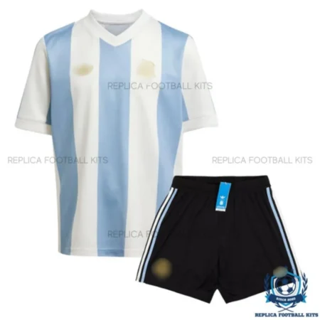 Argentina 50th Anniversary Kid Replica Football Kit 24/25 - Front View