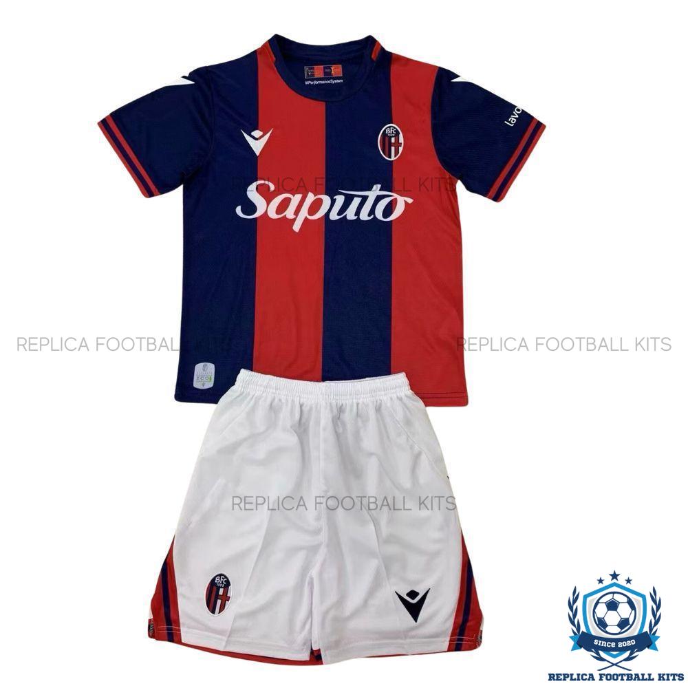 Bologna Home Kid Replica Kit 24/25 - Front View