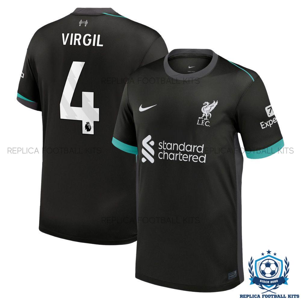 Liverpool VIRGIL 4 Away Men Replica Shirt 24/25