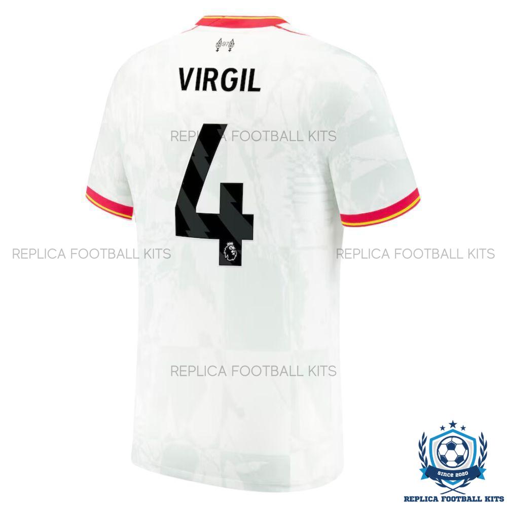 Liverpool VIRGIL 4 Third Men Replica Shirt 24/25 - back