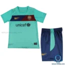 Retro Barcelona Away Kids Replica Kit 2010/11 - Front View