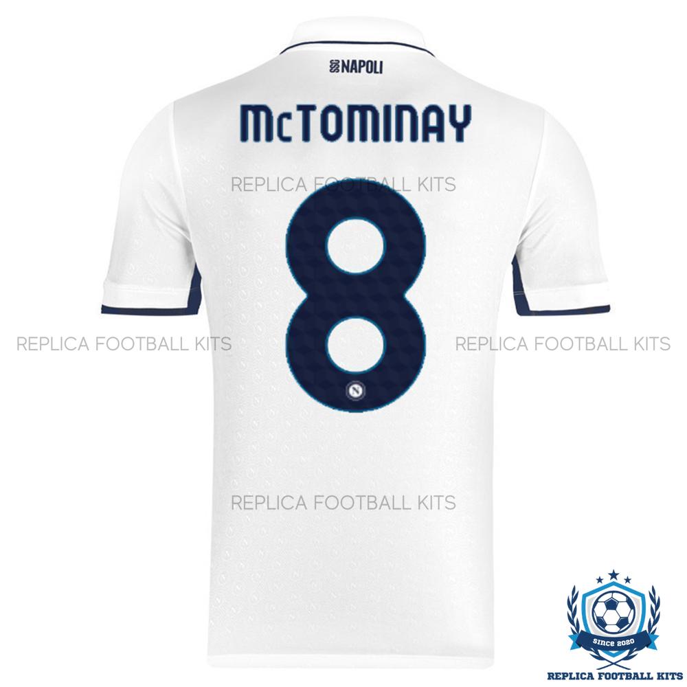 Napoli Away Men Replica Shirts MC TOMINAY 8 24/25 - Back View