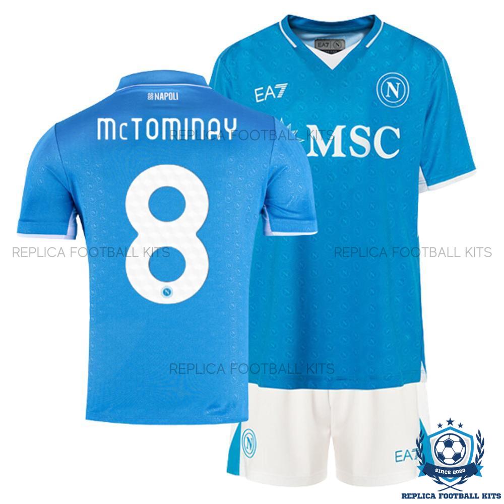 Napoli Home Kid Replica Kits MC TOMINAY 8 24/25 - Overview