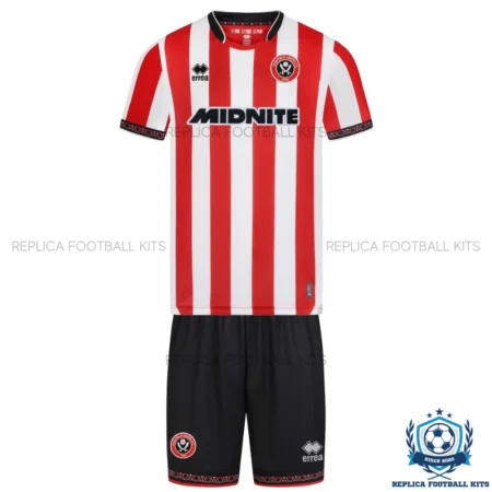 Sheffield United Home Kids Replica Kit 25/26 - front view