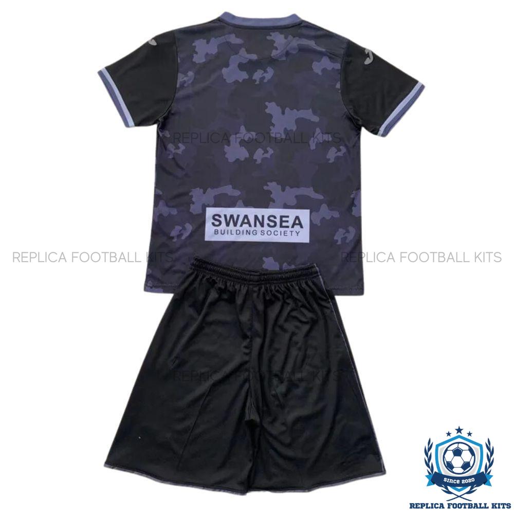 Swansea City Away Kid Replica Kit 24/25