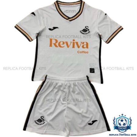 Swansea City Home Kid Replica Kit 24/25