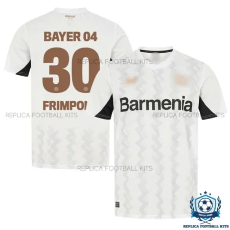 Bayer Leverkusen Away Men Replica Shirt 24/25 FRIMPONG 30