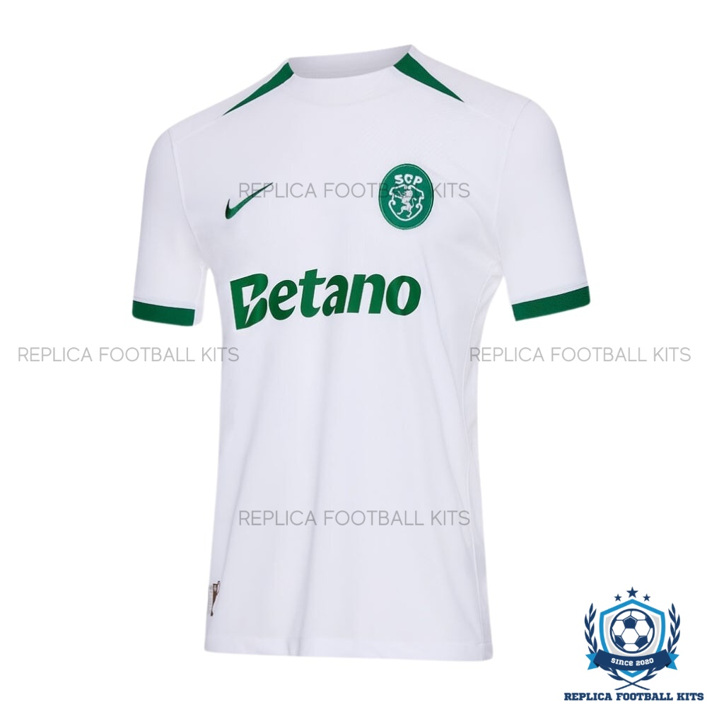 Sporting CP Away Men Replica Shirt 24/25 - Back view