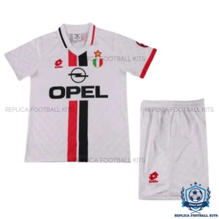 AC Milan Away Kids Replica Kit 96/97 - Front View