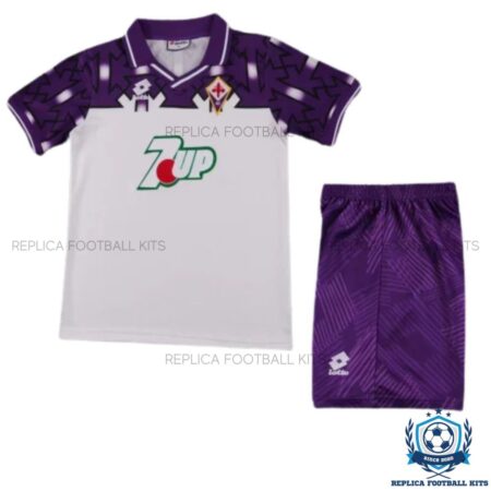 ACF Fiorentina Away Kids Replica Kit 92/93 - Front View