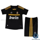 Retro Real Madrid Goalkeeper Kids Replica Football Kit 2011/12 - Front View