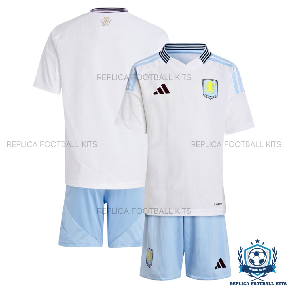 Aston Villa Away Kids Replica Kits 24/25 - Main Front View