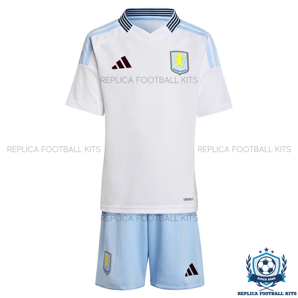 Aston Villa Away Kids Replica Kits 24/25 - Front View