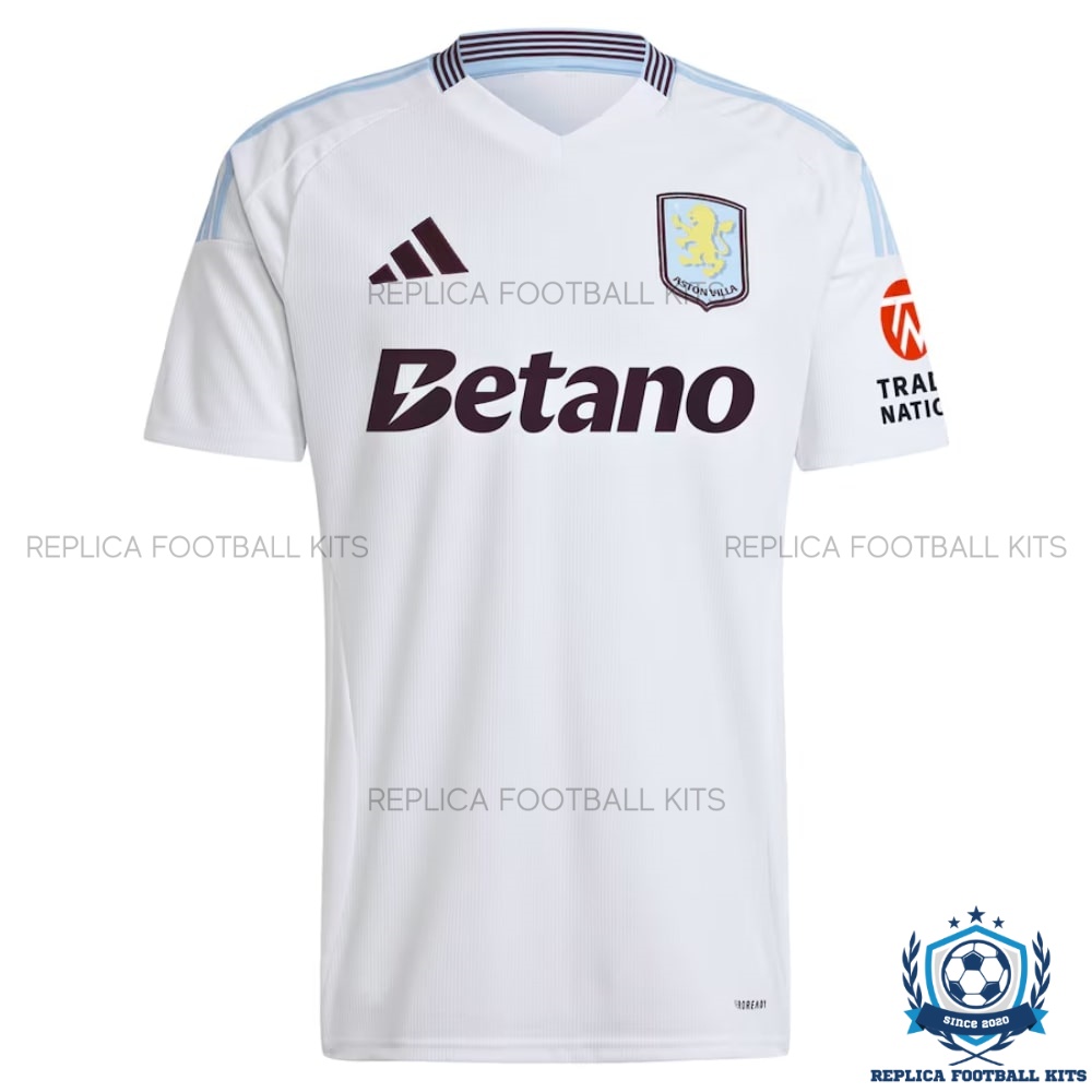 Aston Villa Away 24 25 Men Football Shirt - Front View