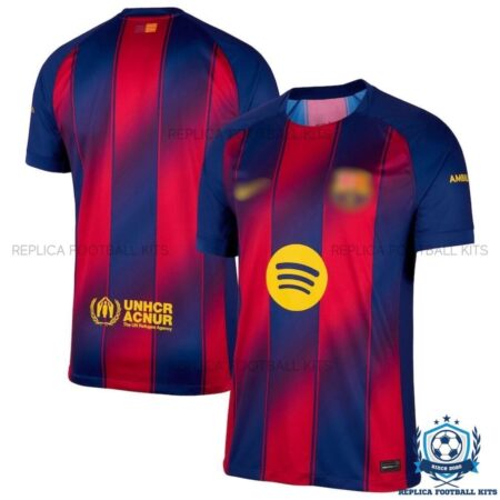 Barcelona Home Men Replica Shirt 25/26 - overview
