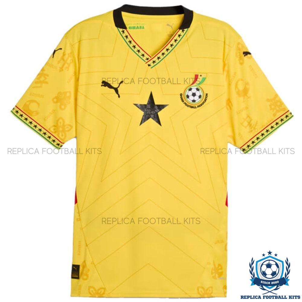 Ghana Away Men Replica Football Shirts 2025 - Front view