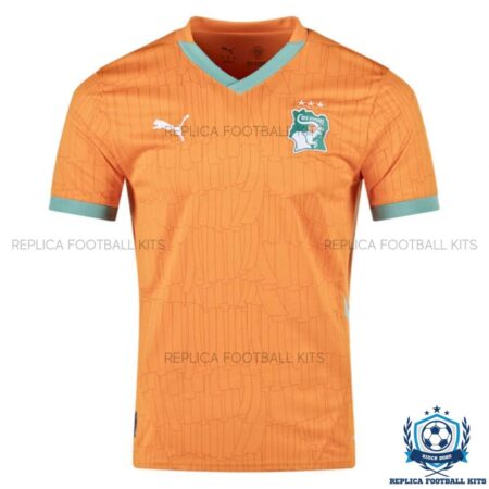 Ivory Coast Home Men Replica Shirts 2025 - Front view