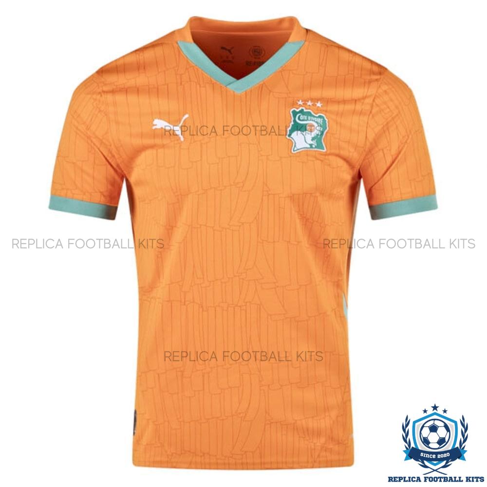 Ivory Coast Home Men Replica Shirts 2025 - Front view