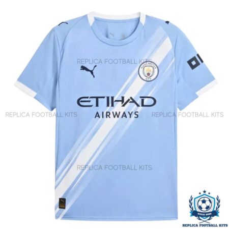 Manchester City Home Men Replica Football Shirt 25/26 - front view